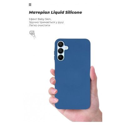 Чехол для мобильного телефона Armorstandart ICON Case Samsung A15 5G (A156) Dark Blue (ARM72485) | Зображення 6