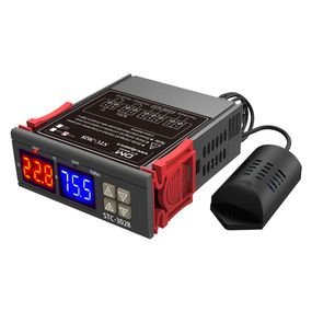 Контролер температури і вологості STC-3028 з датчиком 12В