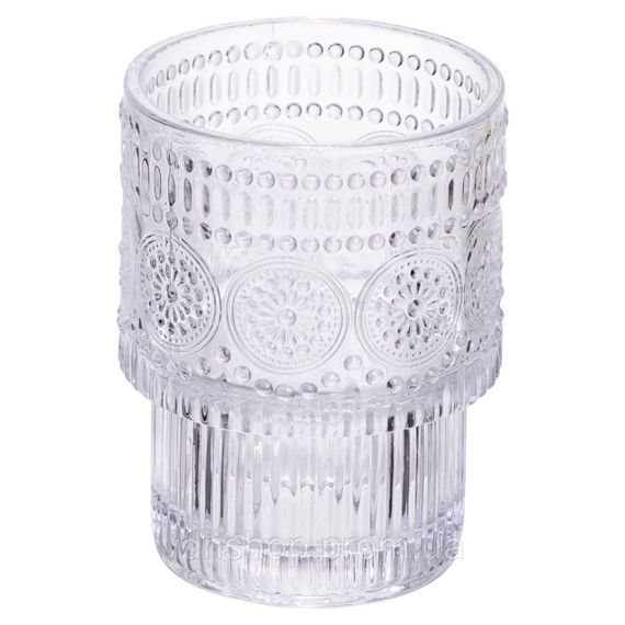 Набір скляних склянок 6 (шт) 200 (мл) для лимонадів, соку, води, коктейлів склянки з товстого скла HP-19-178-3 | Зображення 1