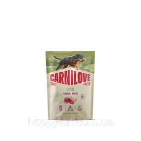Сухий корм Carnilove True Fresh Dog Small Breed Duck для собак малих порід свіжа качка беззерновий 1.5 кг