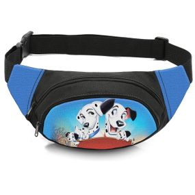 Сумка-бананка детская с принтом Далматинець поясная сумка для мальчика (4703)