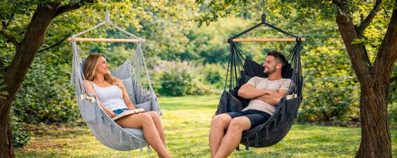 Подвесное кресло-гамак 130х100см с планкой 90см с двумя подушками 40*40