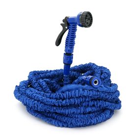 Шланг Садовий KY-600B, 20-60м/200ft, + розпилювач, насадка на кран, Blue, Box