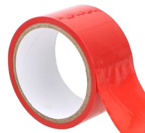 Лента для бондажа SKN-C102 RED ( 15 метров ) Sex Aura