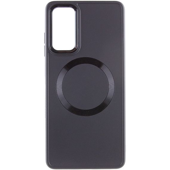 TPU чохол Bonbon Metal Style with MagSafe для Samsung Galaxy A25 5G Чорний / Black | Зображення 1