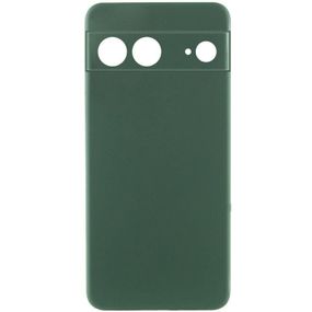 Чохол Silicone Cover Ummi Lakshmi Full Camera (AA) для Google Pixel 7 Зелений / Dark green