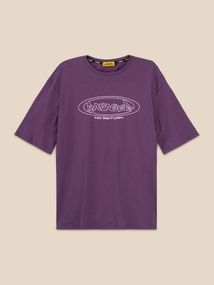 Футболка з принтом чоловіча LAWA P-MB02363 L Сливовий shop (2000999576065)