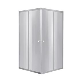 Душова кабіна Lidz Wawel SC90x90.SAT.LOW.DGR, скло темне тоноване 4 мм без піддона