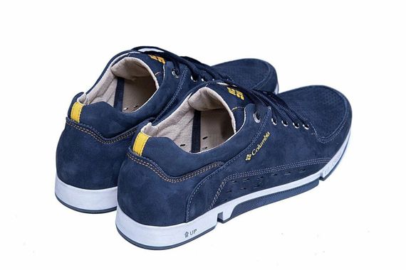 Кросівки літні Columbia перфорація сині | Зображення 4
