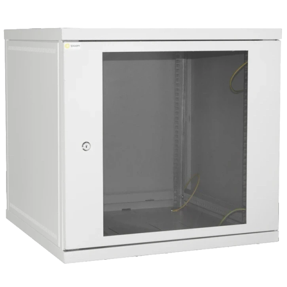 IPCOM СН-12U-06-06-ДС-1-7035 Шафа настінна 19" - Серверні шафи