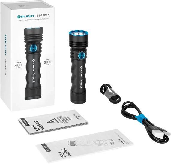 Ліхтар Olight Seeker 4 Matte Black | Зображення 5