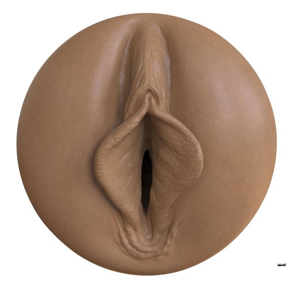 Мастурбатор-вагіна Fleshlight Boost Bang Medium Dark Flesh, плаваючі кільця Turbo Tech | Зображення 1