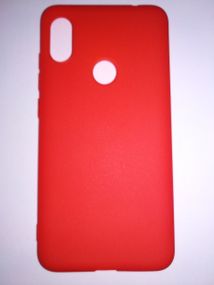 Силіконова (TPU) обкладинка SMTT для Xiaomi Note 6 Pro Червоний