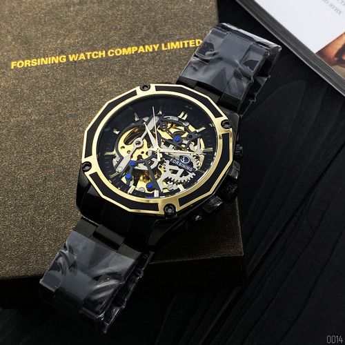 Forsining 8130 Black-Gold-Black | Зображення 1