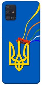 Чохол IBANAN Квітучий герб для Samsung Galaxy A51