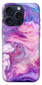 Чохол з картинкою Рожевий мармур 2 для Apple iPhone 15 Pro (6.1")