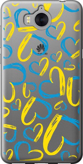 Чехол на Huawei Y5 2017 Сердца UA "5292u-992-17620"