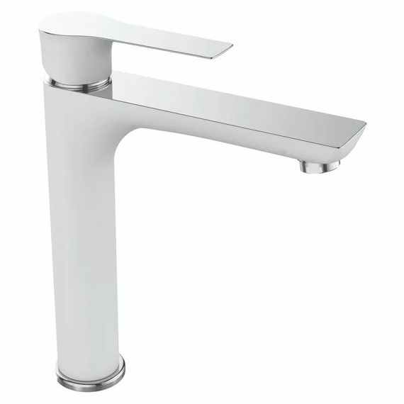 Смеситель для умывальника Mixxus Premium Eva 001 High Белый (MI5809)