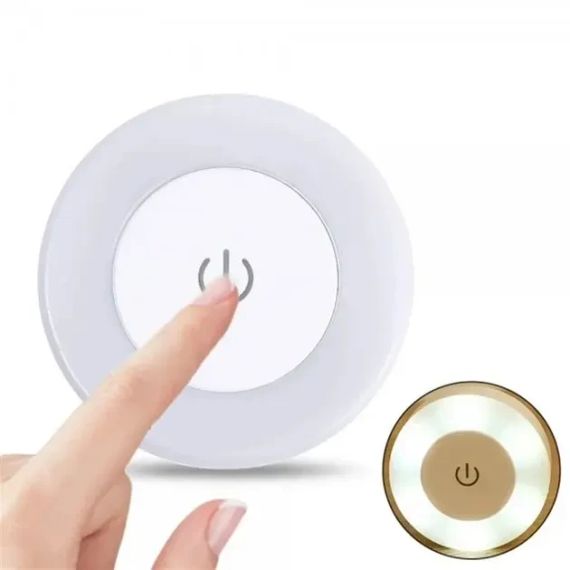 Лампа светильник ночник LED SK / Сенсорный переключатель MicroUSB Белый