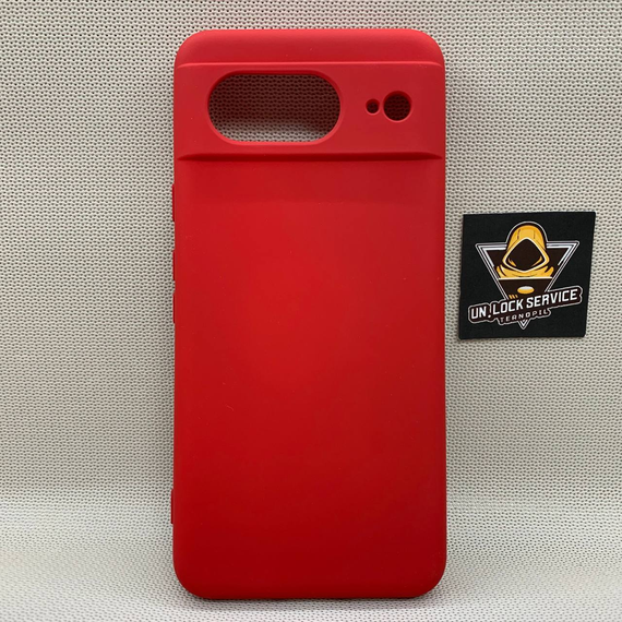 Чохол Google Pixel 8 SoftTouch Силіконовий Протиударний софт тач Червоний