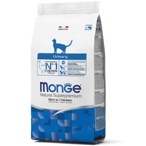 Корм Monge Cat Urinary Ricco сухий з куркою для профілактики СКХ у дорослих котів 0.4 кг