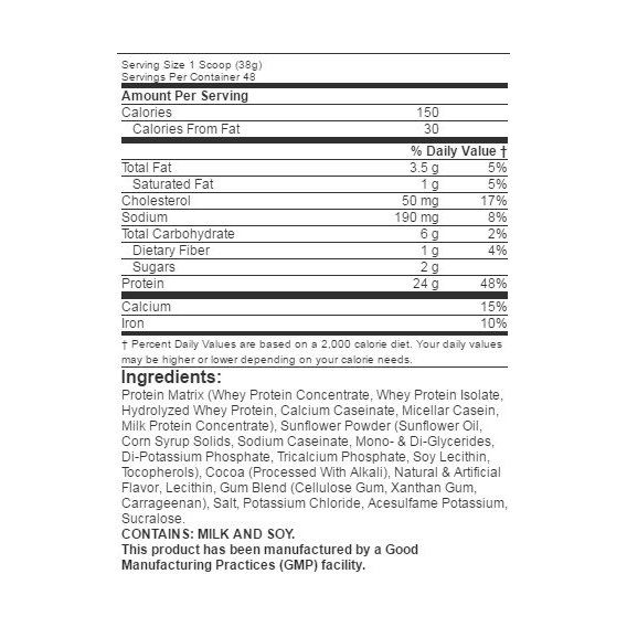 Протеин BSN Syntha-6 EDGE 1060 g /28 servings/ Chocolate Milkshake | Зображення 1