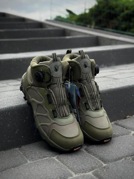 Комплект 3 в 1 Vanguard олива Olive 🇺🇸 Костюм Софт Шел + Термобілизна Esdy + Ботінки Esdy Автошнурівка | Зображення 8