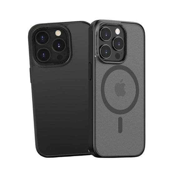 Чохол накладка Silicone Clear Case Full MagSafe для iPhone 13 Pro- grey | Зображення 1