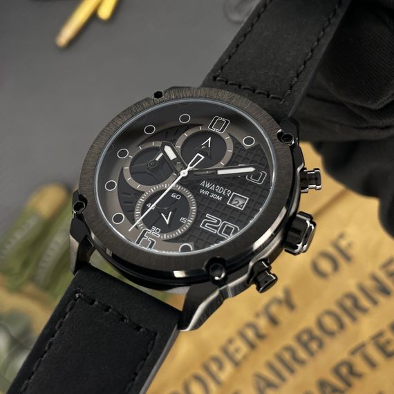 Чоловічий годинник Awarder 016 Black | Зображення 5