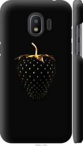 Чохол на Samsung Galaxy J2 2018 Чорна полуниця "3585m-1351-24368"