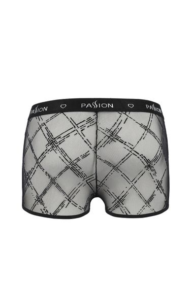 Чоловічі труси боксери Passion 032 Short James Чорні S/M | Зображення 3