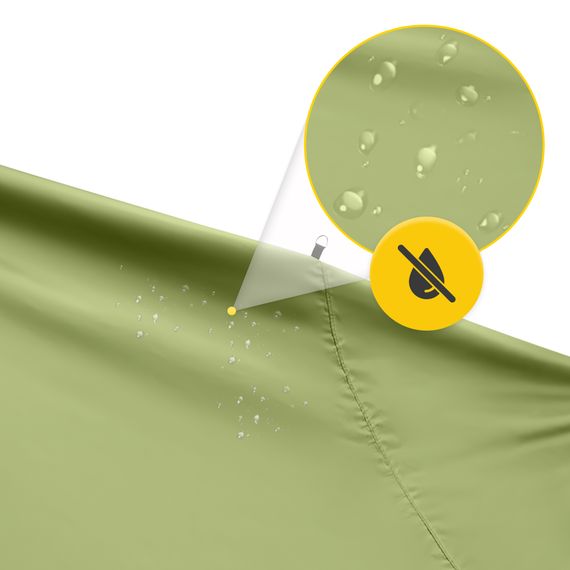 Туристичний тент Mountain Goat 300 x 300 см бівачний, водонепроникний Olive (P-5905973406376) | Зображення 1