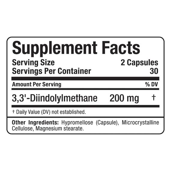 Дііндолілметану AllMax DIM 60 Veggie Caps | Зображення 2