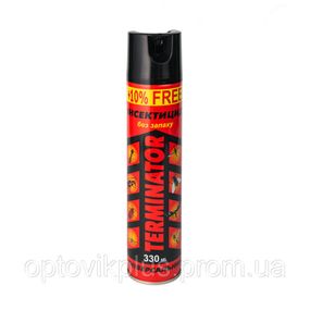 Дихлофос "Terminator" у червоному флаконі об'ємом 330мл