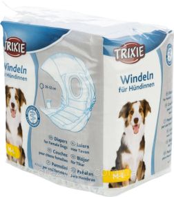 Підгузки для собак Trixie M-L обхват 36-52 см ЦІНА ЗА 1 ШТ TX-23634
