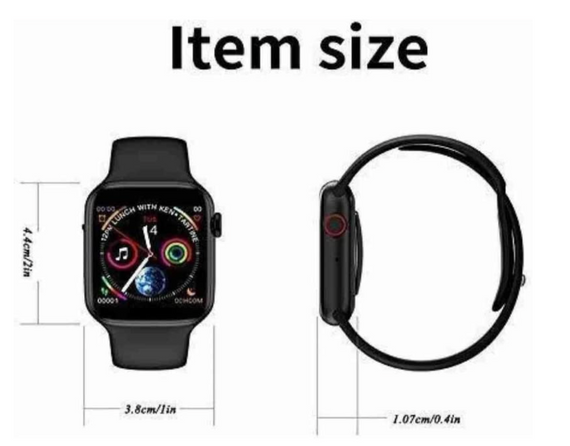 Смарт-часы Smart Watch T55 с 2 ремешками для уведомлений а ∙ Умные часы Smart Watch T55 для фитнеса | Зображення 2