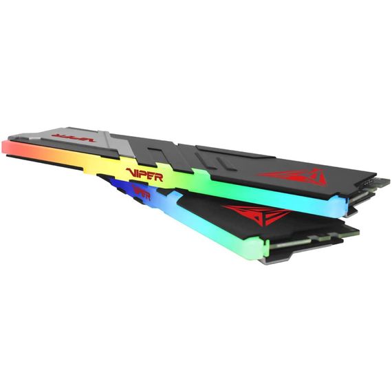 Модуль пам'яті для комп'ютера DDR5 32GB (2x16GB) 6000 MHz Viper Venom RGB Patriot (PVVR532G600C36K) | Зображення 2