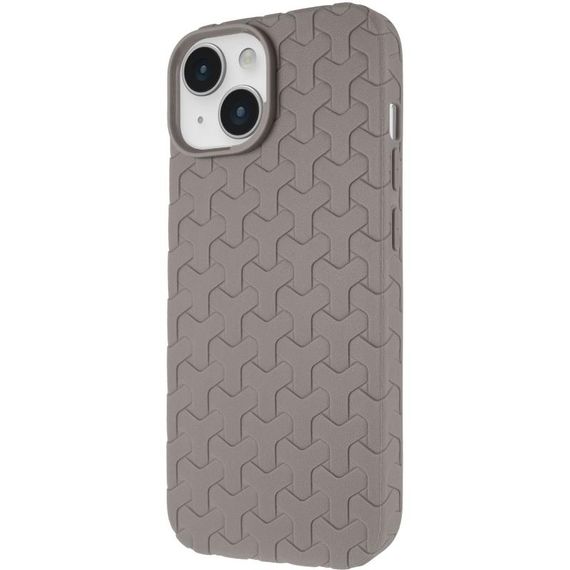 Чохол TPU Weaving для Apple iPhone 15 (6.1") Grey