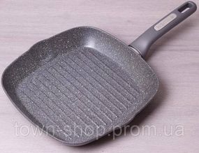 Сковорода-гриль Kamille Granite 28х28см KM-4278GR