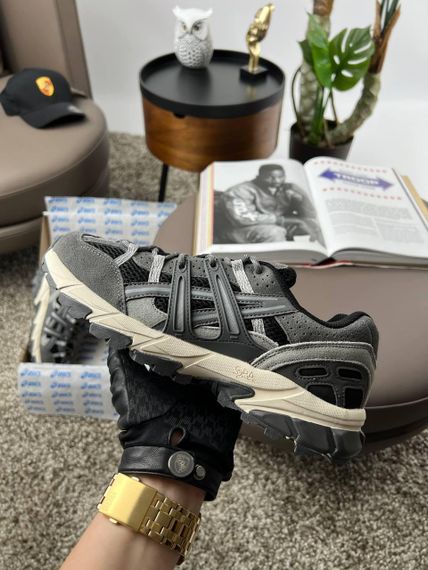 Чоловічі кросівки ASICS Gel-Sonoma 15-50 Black Grey Beige весна / осінь A3477 45 28.5 | Зображення 8