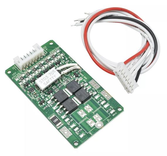 Плата BMS 6S 18650 із захистом та балансуванням для зарядки Li-Ion акумуляторів Diymore | Зображення 2