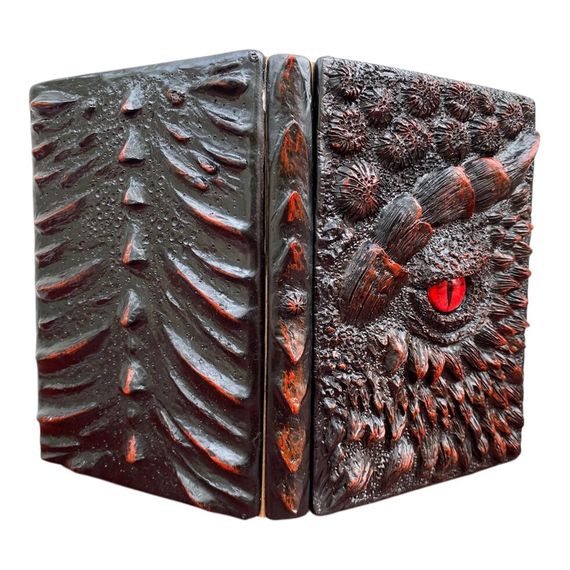 Подарунковий 3D блокнот «Око Полум'яного Дракона» | Зображення 1