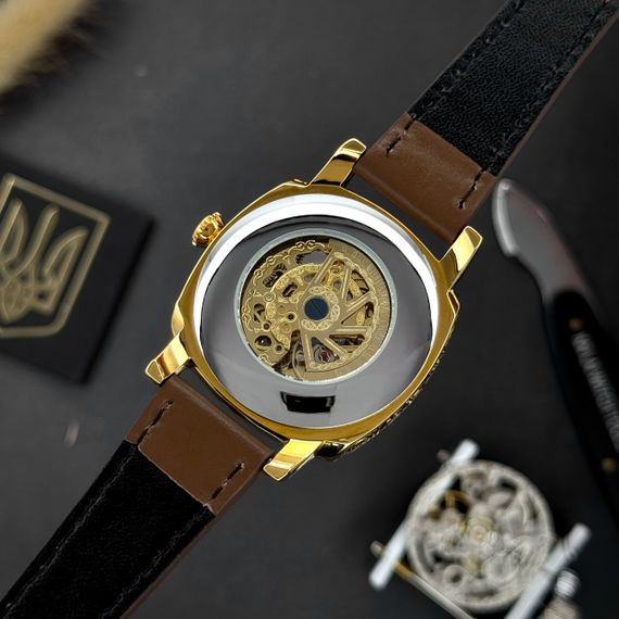 Жіночий годинник Awarder 021 Де би не була Gold-Gold-Brown | Зображення 8