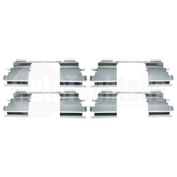 Фиксатор колодок передних Mercedes Benz Sprinter W906 06-18/ Vito W639 03-14/ VW Crafter 30-50 06-16, AutoTechteile, 100 4314,