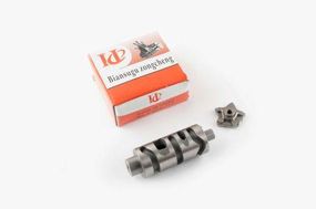 Копірний вал КПП  мотоцикл  4T CB125/150 (+зірка)