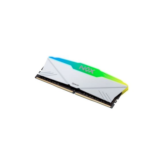 Модуль пам'яті для комп'ютера DDR4 16GB (2x8GB) 3200 MHz NOX RGB White Apacer (AH4U16G32C28YNWAA-2) | Зображення 2