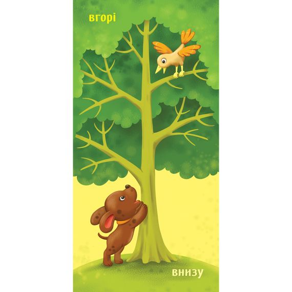 Картонна книжечка Розумний малюк Протилежності 1630002, 16 сторінок | Зображення 1