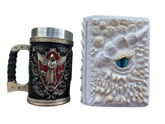 Подарунковий набір Кухоль 3D Архангел і Блокнот 3D «Око Крижаного Хранителя»