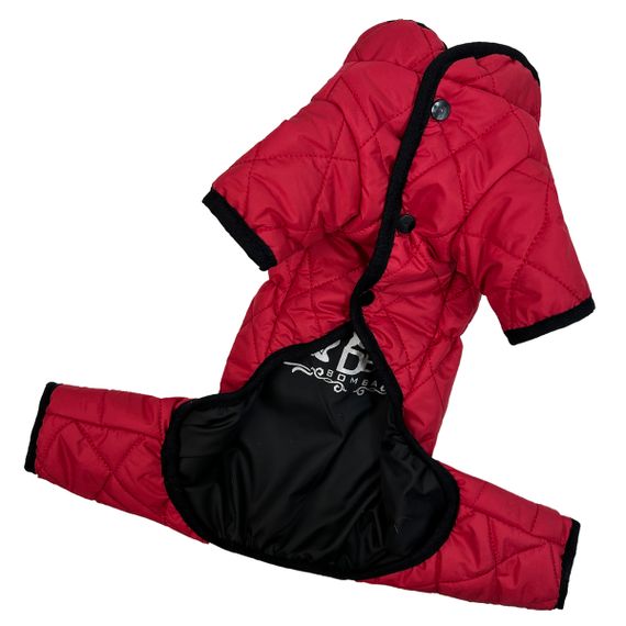 Комбінезон двосторонній стьобаний червоний AS-8 | Зображення 4