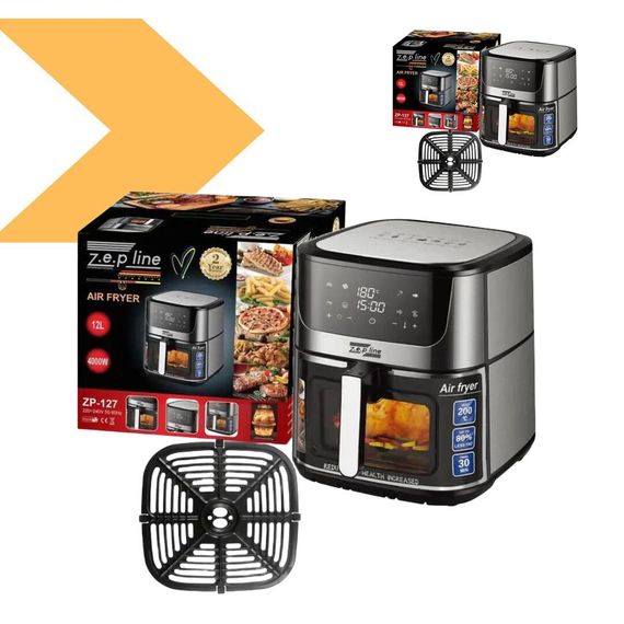 Фритюрниця-аерогриль на 12,5 л без олії XPRO ZP-127 (45098-ZP-127_2914) | Зображення 1